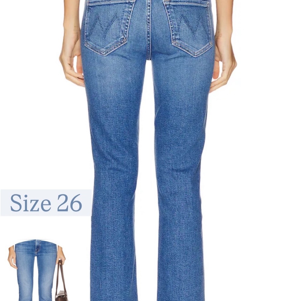 MOTHER Flare Jeans in Classic Blue